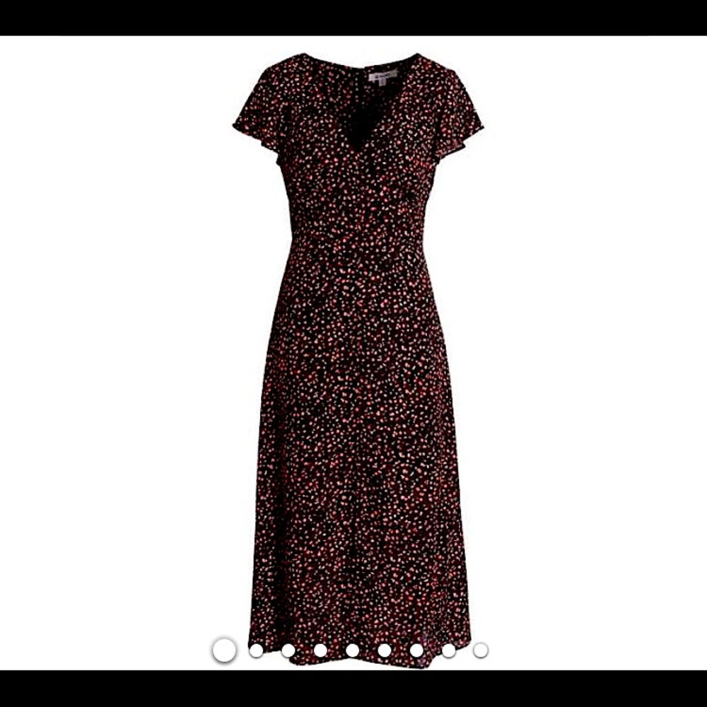 Brand NWT BB Dakota ‘Heavy Petals’ midi dress